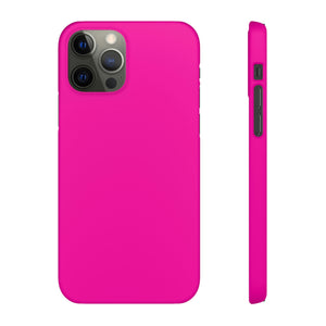 Hollywood Cerise iPhone Case (Slim) iPhone 12 Pro Matte Phone Case