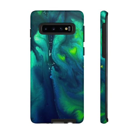 Northen Light Ink Art Android Case (Protective) Samsung Galaxy S10 Matte Phone Case