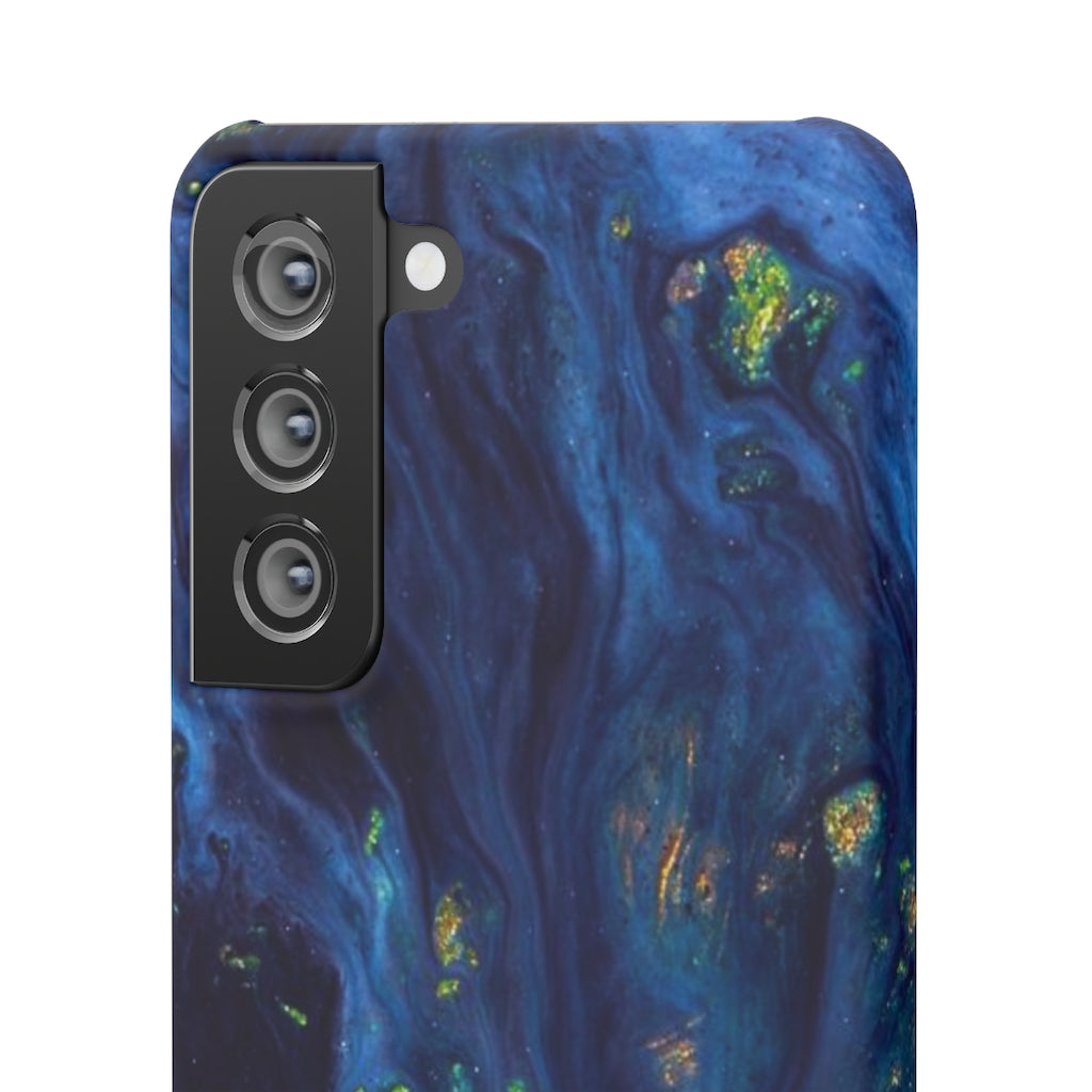 Green Opal Ink Art Android Case (Slim) Phone Case