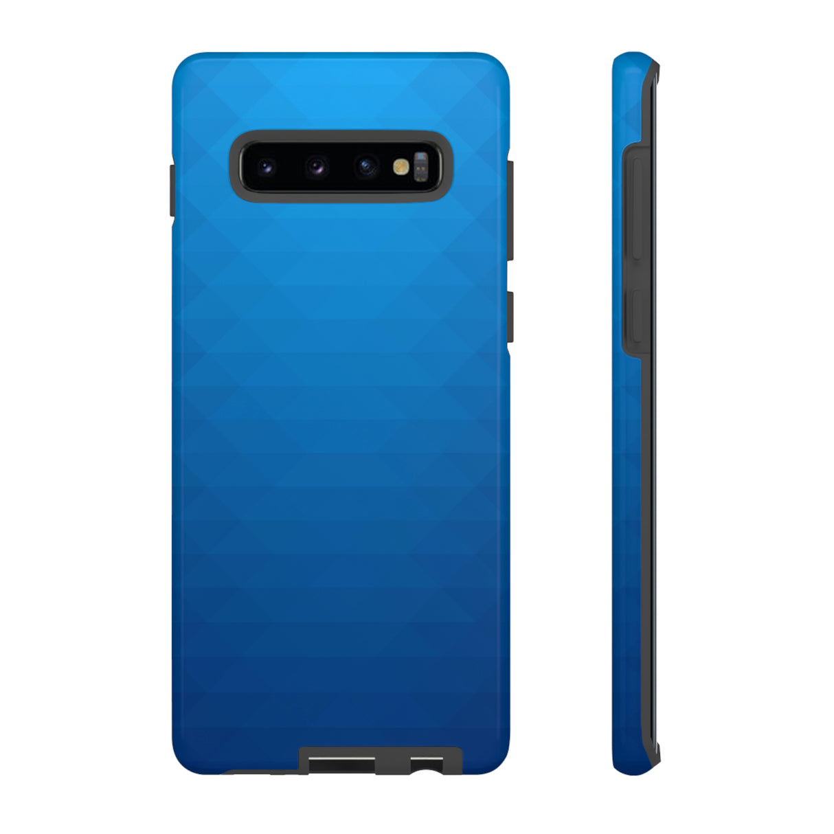 Gradient Blue Android Case (Protective) Samsung Galaxy S10 Plus Glossy Phone Case