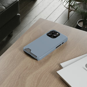 Cadet Grey iPhone Case (Card) Phone Case