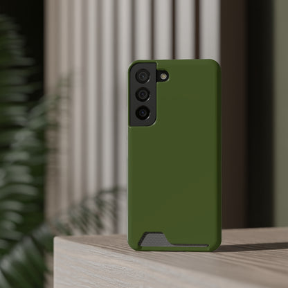 Dark Moss Green Samsung Case (Card) Phone Case