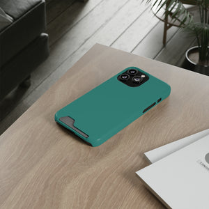 Celadon Green iPhone Case (Card) Phone Case