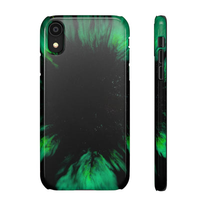 Northen Star Gaze Ink Art iPhone Case (Slim) iPhone XR Glossy Phone Case