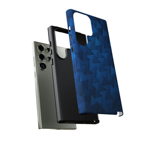 Blue Geometric Android Case (Protective) Phone Case