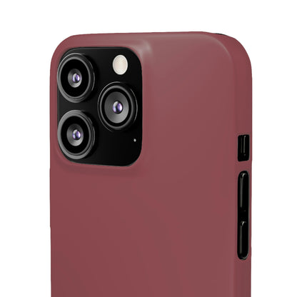 Cordovan Purple iPhone Case (Slim) Phone Case