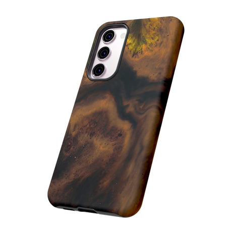 Brown Earth Ink Art Android Case (Protective) Phone Case