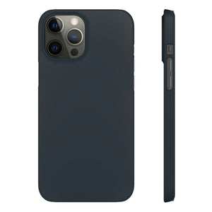 Gunmetal iPhone Case (Slim) iPhone 12 Pro Max Matte Phone Case