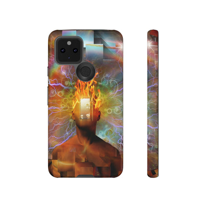 Burning Mind Android Case (Protective) Google Pixel 5 5G Glossy Phone Case