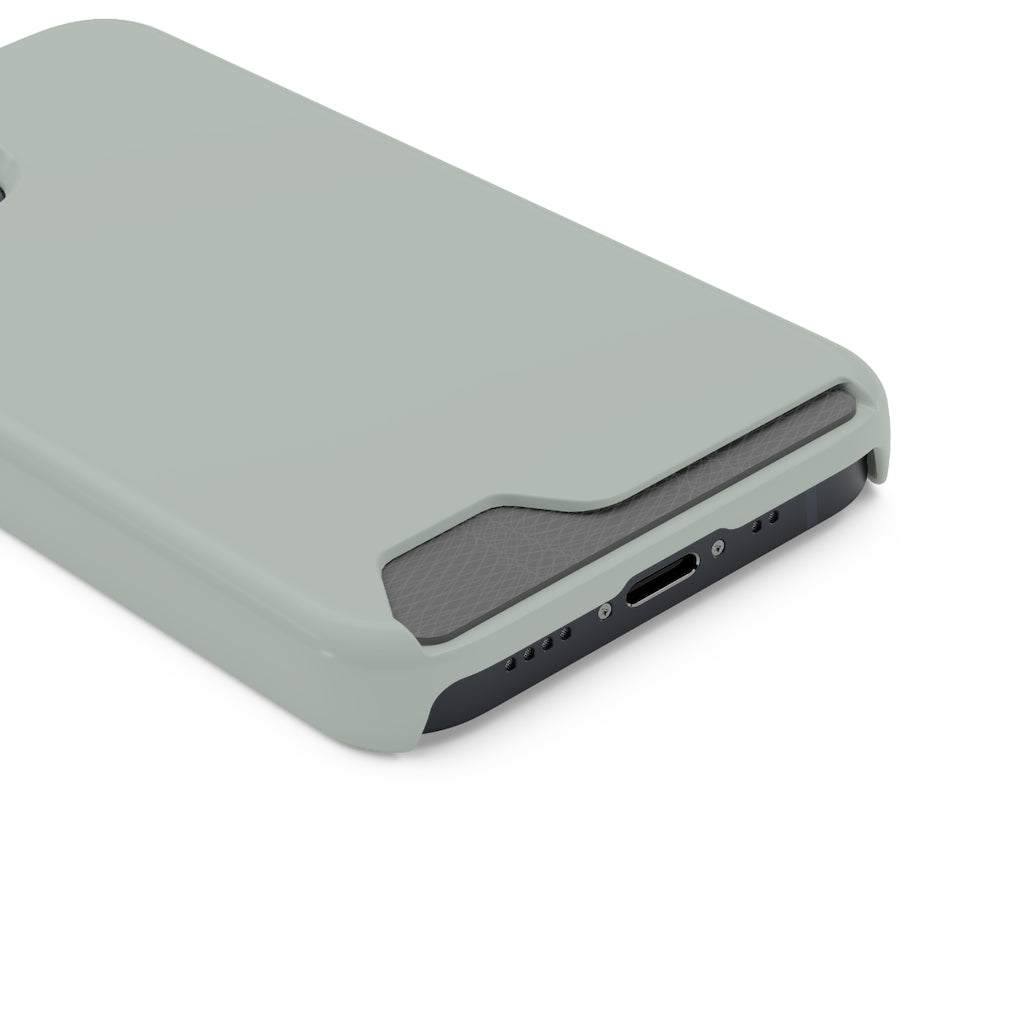 Ash Grey iPhone Case (Card) Phone Case