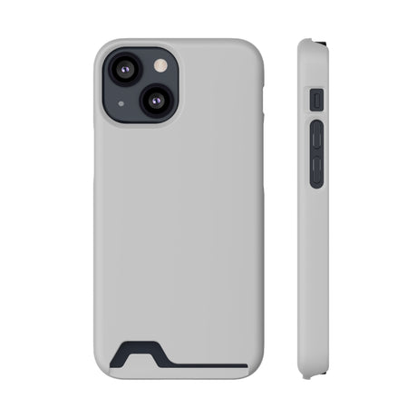 Light Gray iPhone Case (Card) iPhone 13 Mini Matte With gift packaging Phone Case