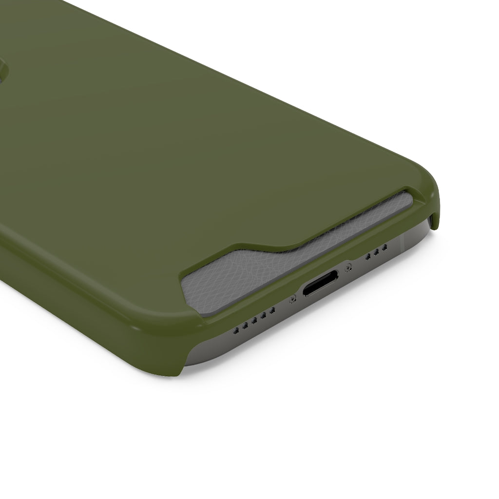 Army Green iPhone Case (Card) Phone Case