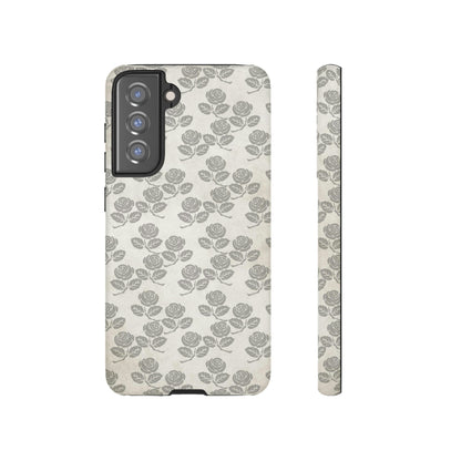 Roseniara Gothic Flower Samsung Case (Protective) Samsung Galaxy S21 FE Matte Phone Case