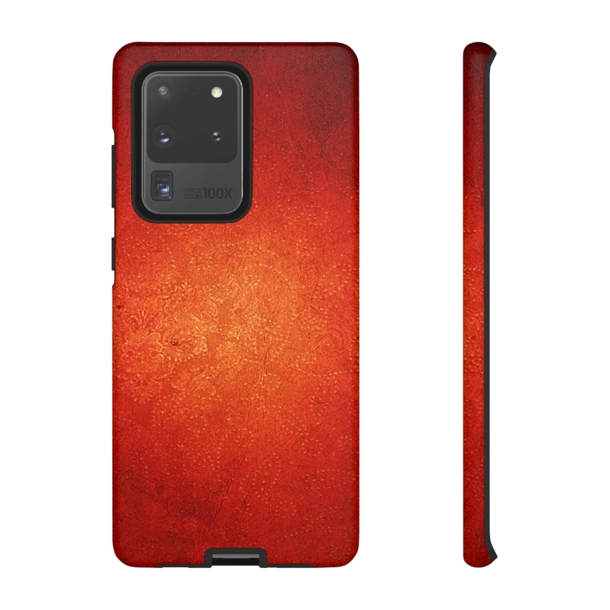 Red Grunge Android Case (Protective) Samsung Galaxy S20 Ultra Matte Phone Case