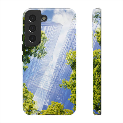 Green City Android Case (Protective) Samsung Galaxy S22 Glossy Phone Case