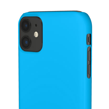 Deep Sky Blue iPhone Case (Slim) Phone Case