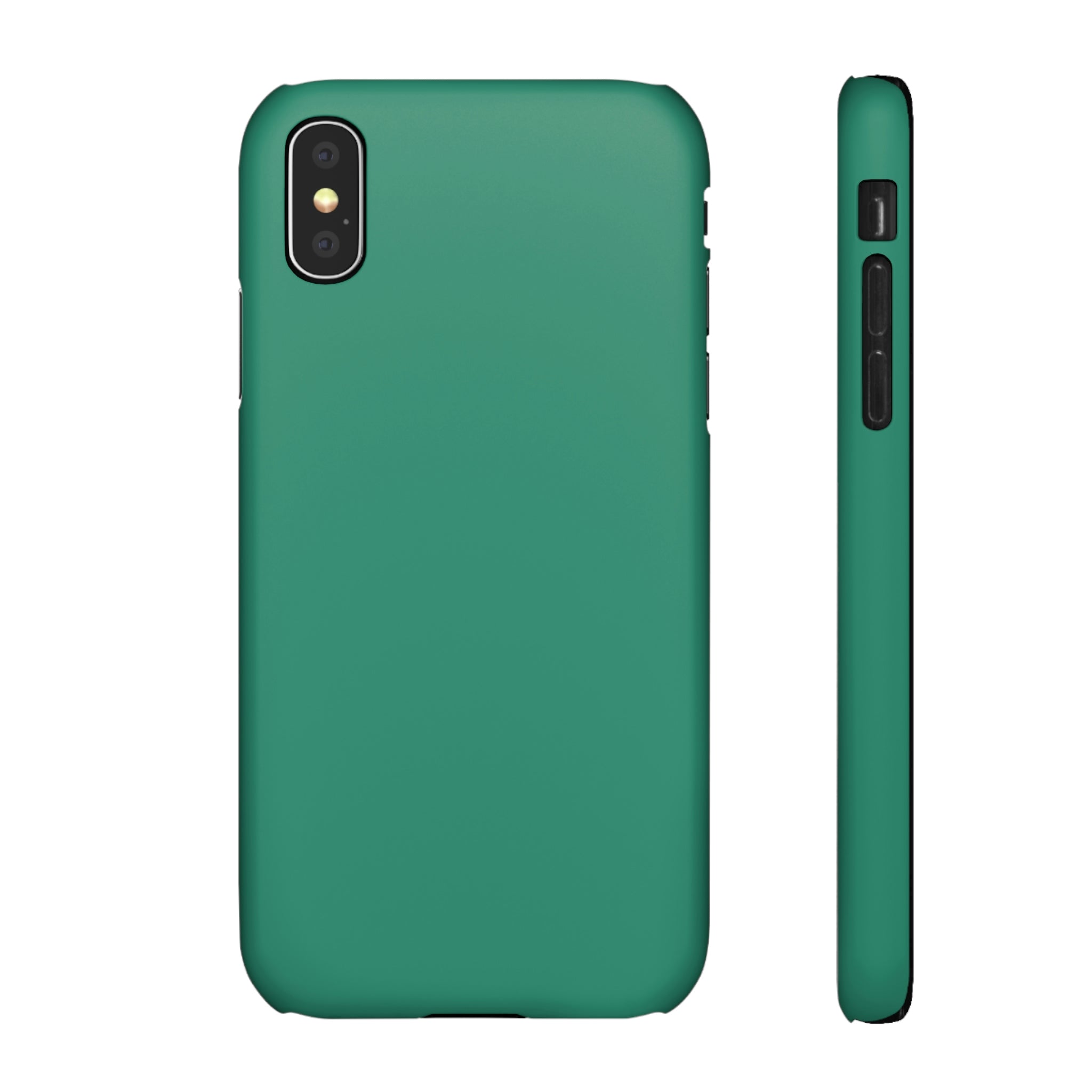 Illuminating Emerald iPhone Case (Slim) iPhone X Matte Phone Case