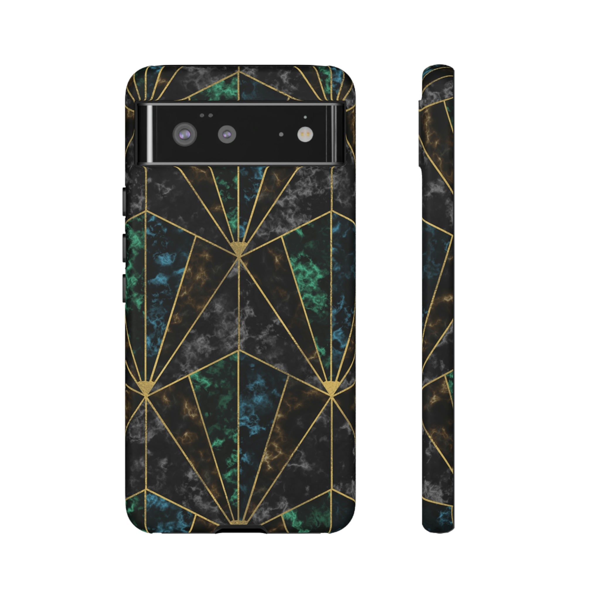 Art Deco Mirror Android Case (Protective) Google Pixel 6 Matte Phone Case