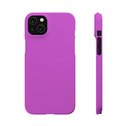 Deep Fuchsia Purple iPhone Case (Slim) iPhone 14 Plus Matte Phone Case