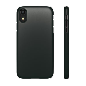 Dark Jungle Green iPhone Case (Slim) iPhone XR Matte Phone Case