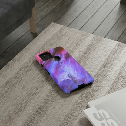 Purple Cosmos Ink Art Android Case (Protective) Phone Case