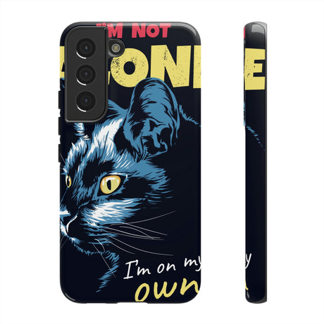 Black Cat Poster Android Case (Protective) Samsung Galaxy S22 Glossy Phone Case