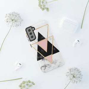 Marble Triangles Android Case (Protective) Phone Case