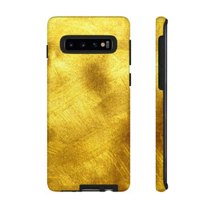 Gold Texture Android Case (Protective) Samsung Galaxy S10 Matte Phone Case