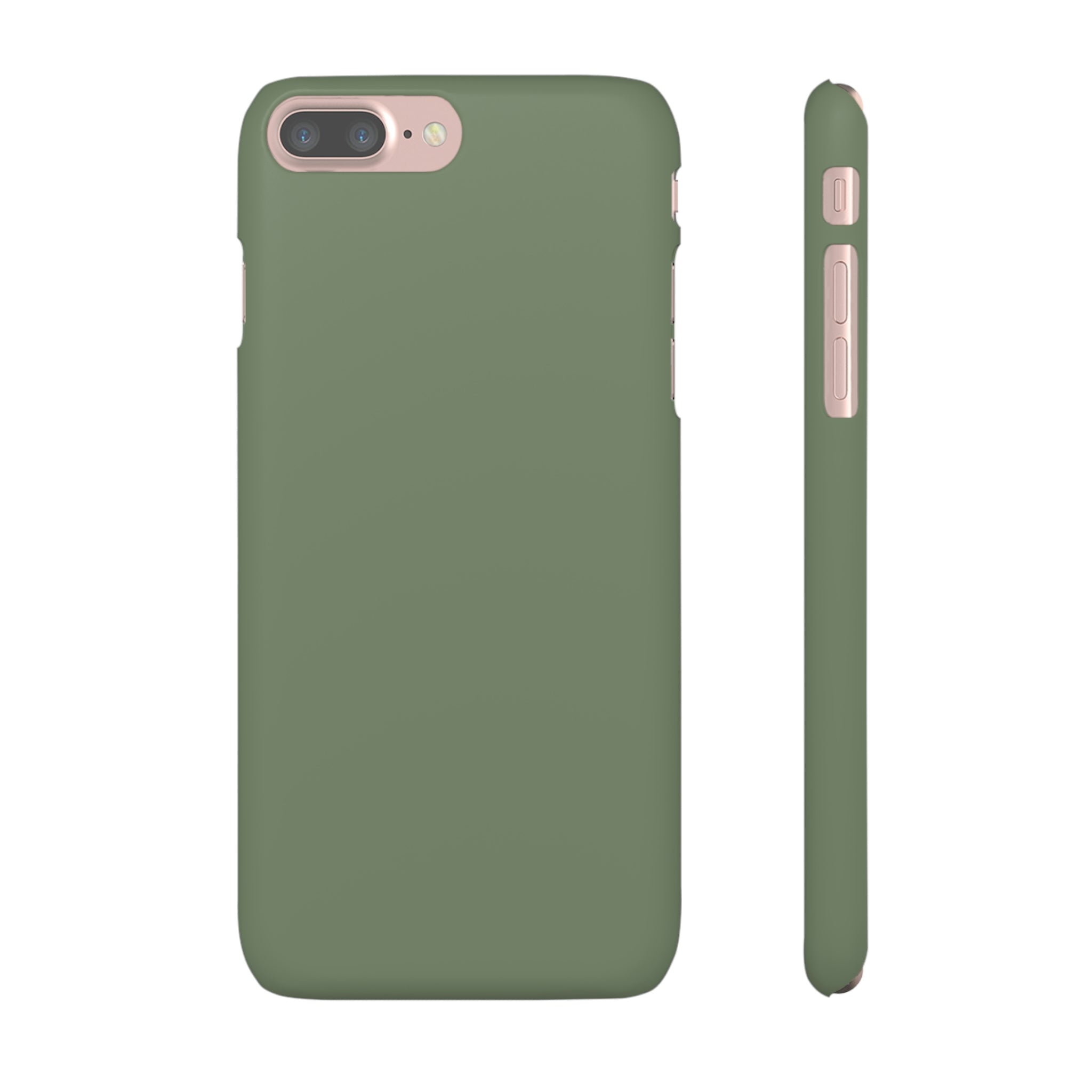 Camouflage Green iPhone Case (Slim) iPhone 7 Plus Matte Phone Case