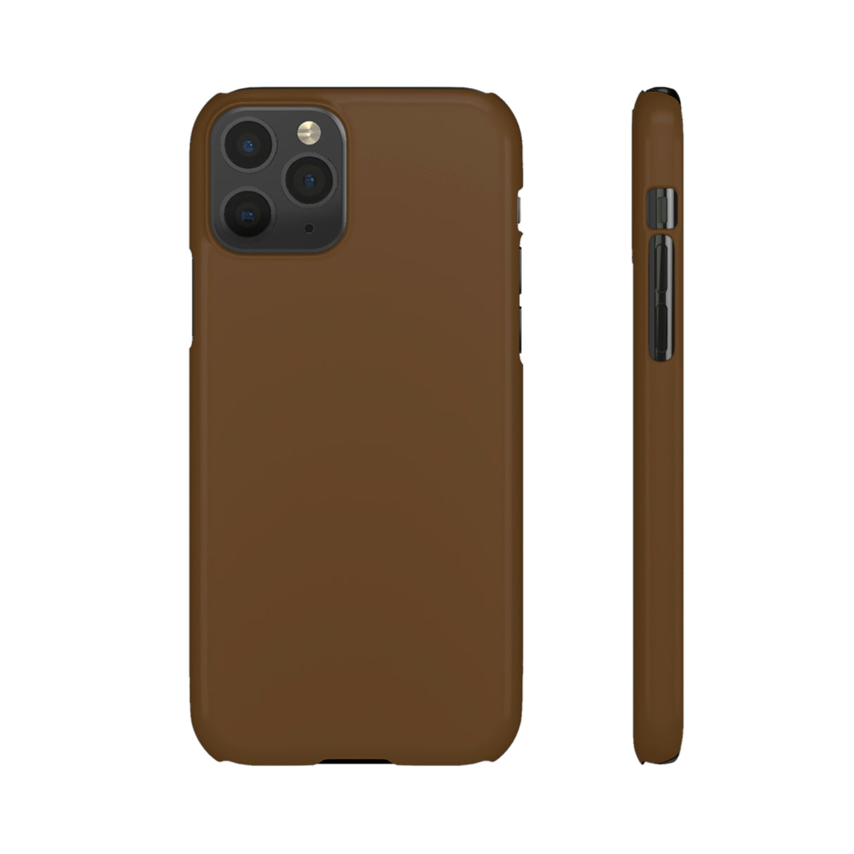 Dark Brown iPhone Case (Slim) iPhone 11 Pro Glossy Phone Case