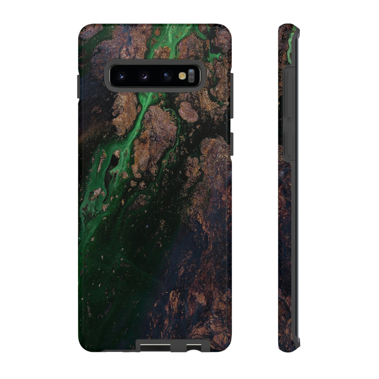 Earth Ink Art Android Case (Protective) Samsung Galaxy S10 Plus Glossy Phone Case