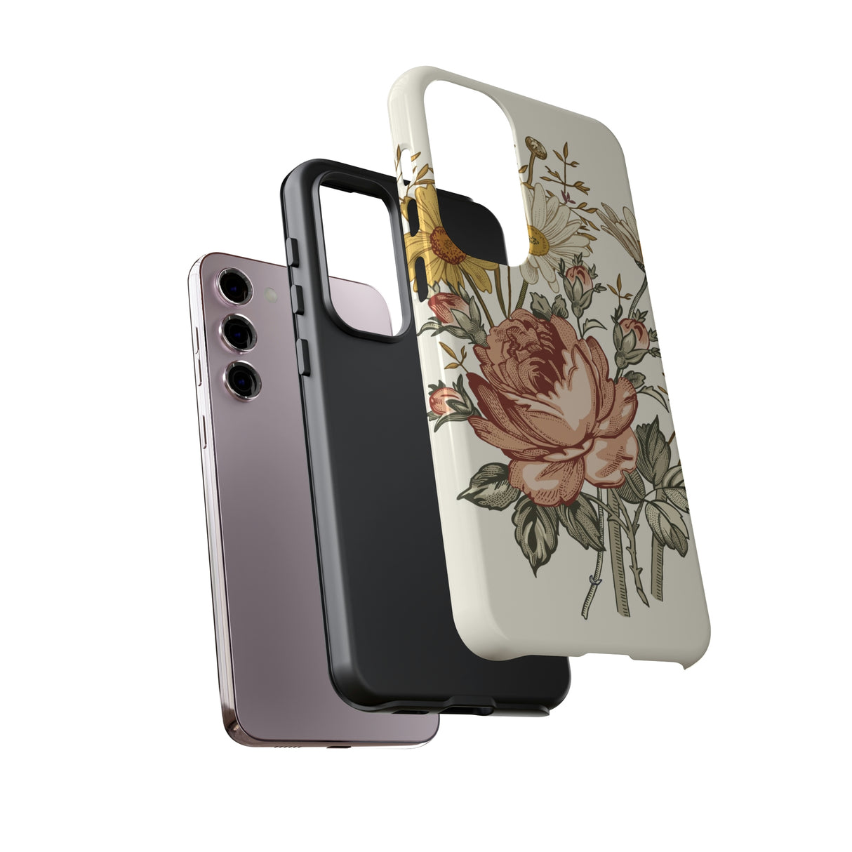 Bouquet Vintage Flower Samsung Case (Protective) Phone Case