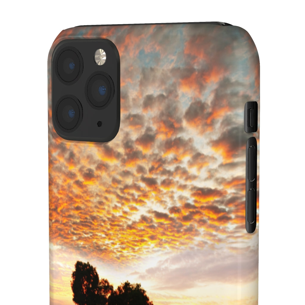 Sunset on the Tropical River Samsung/iPhone (Slim) iPhone 11 Pro Max Glossy Phone Case