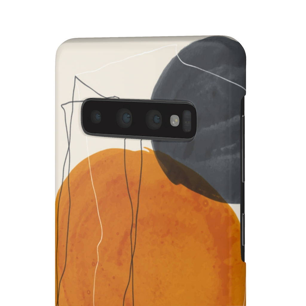 Minimalist line art Samsung Case (Slim) Phone Case