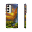 Fantasy Waterfall Android Case (Protective) Samsung Galaxy S23 Glossy Phone Case