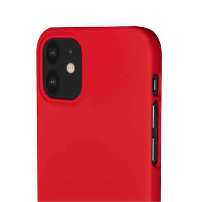 Cadmium Red iPhone Case (Slim) Phone Case