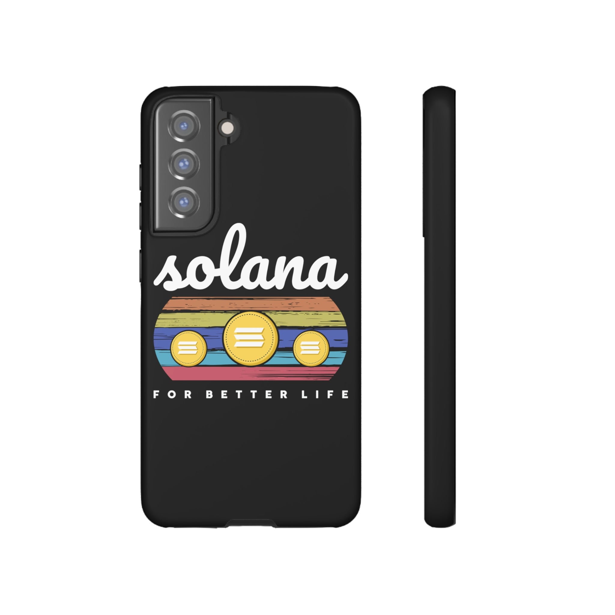 Solana Android Case (Protective) Samsung Galaxy S21 FE Matte Phone Case