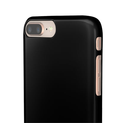 Black iPhone Case (Slim) Phone Case