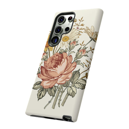 Bouquet Vintage Flower Samsung Case (Protective) Phone Case