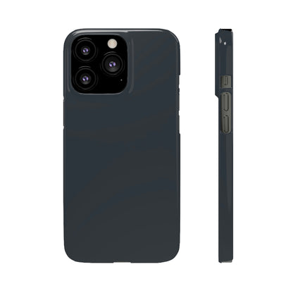 Gunmetal iPhone Case (Slim) iPhone 13 Pro Glossy Phone Case