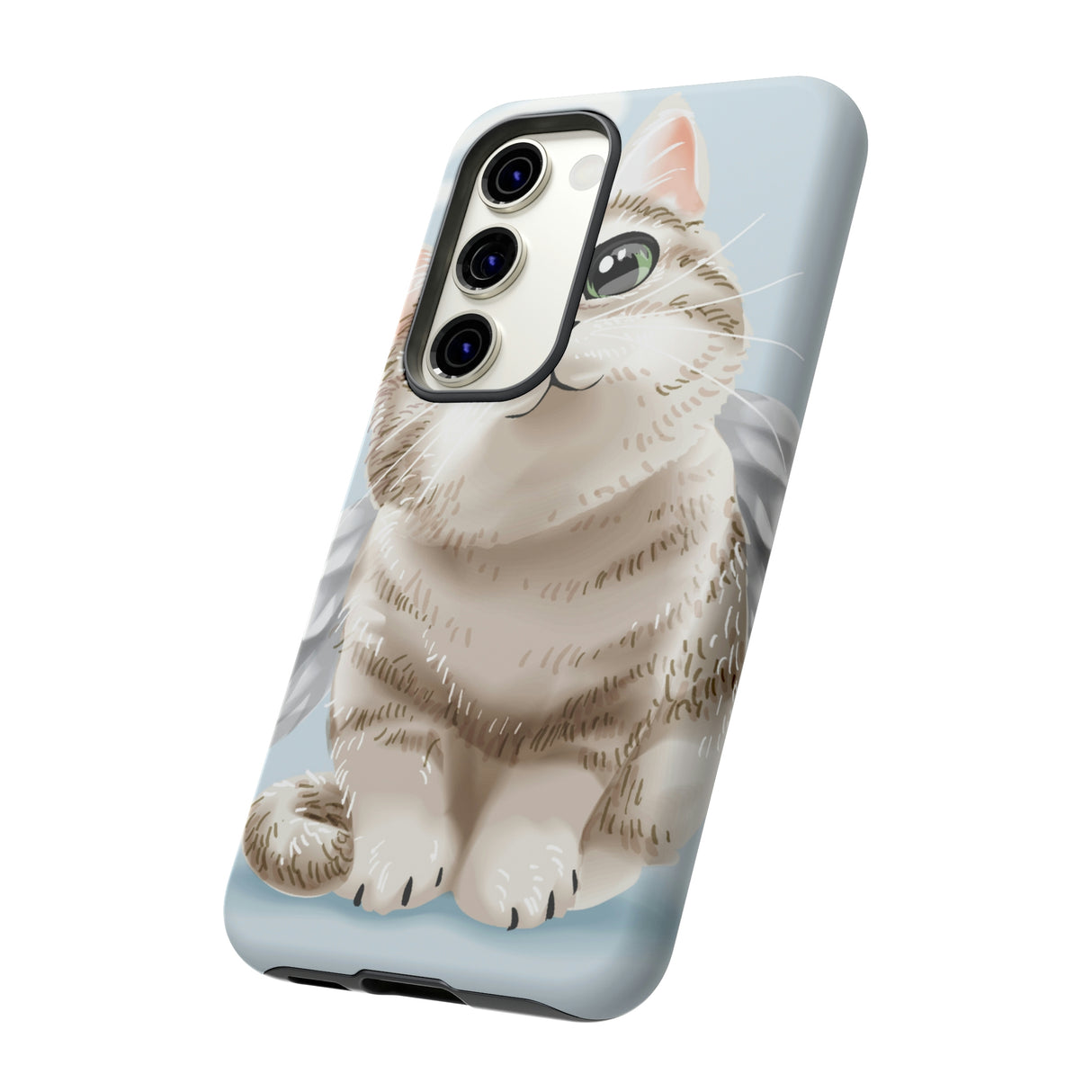 Cute Angel Cat Android Case (Protective) Phone Case