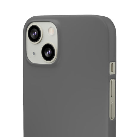 Dim Gray iPhone Case (Slim) Phone Case