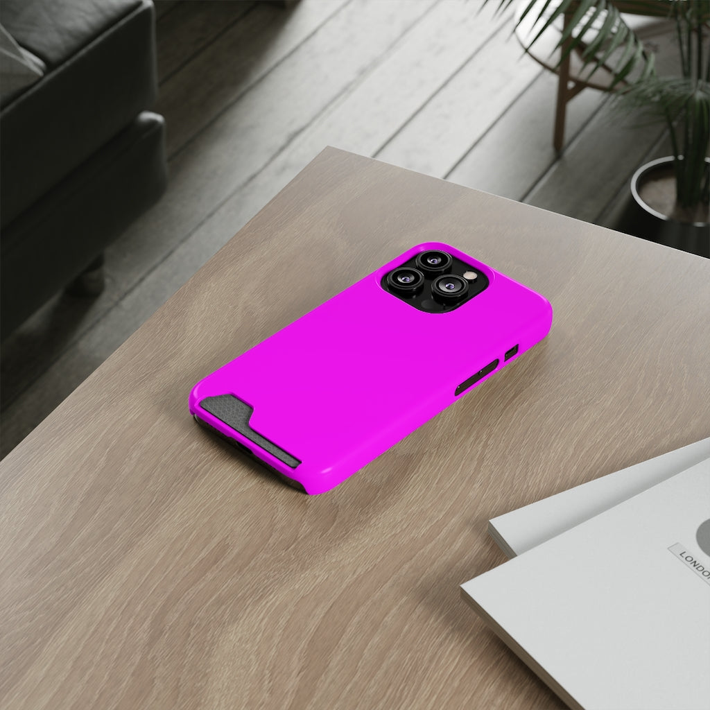 Magenta iPhone Case (Card) Phone Case