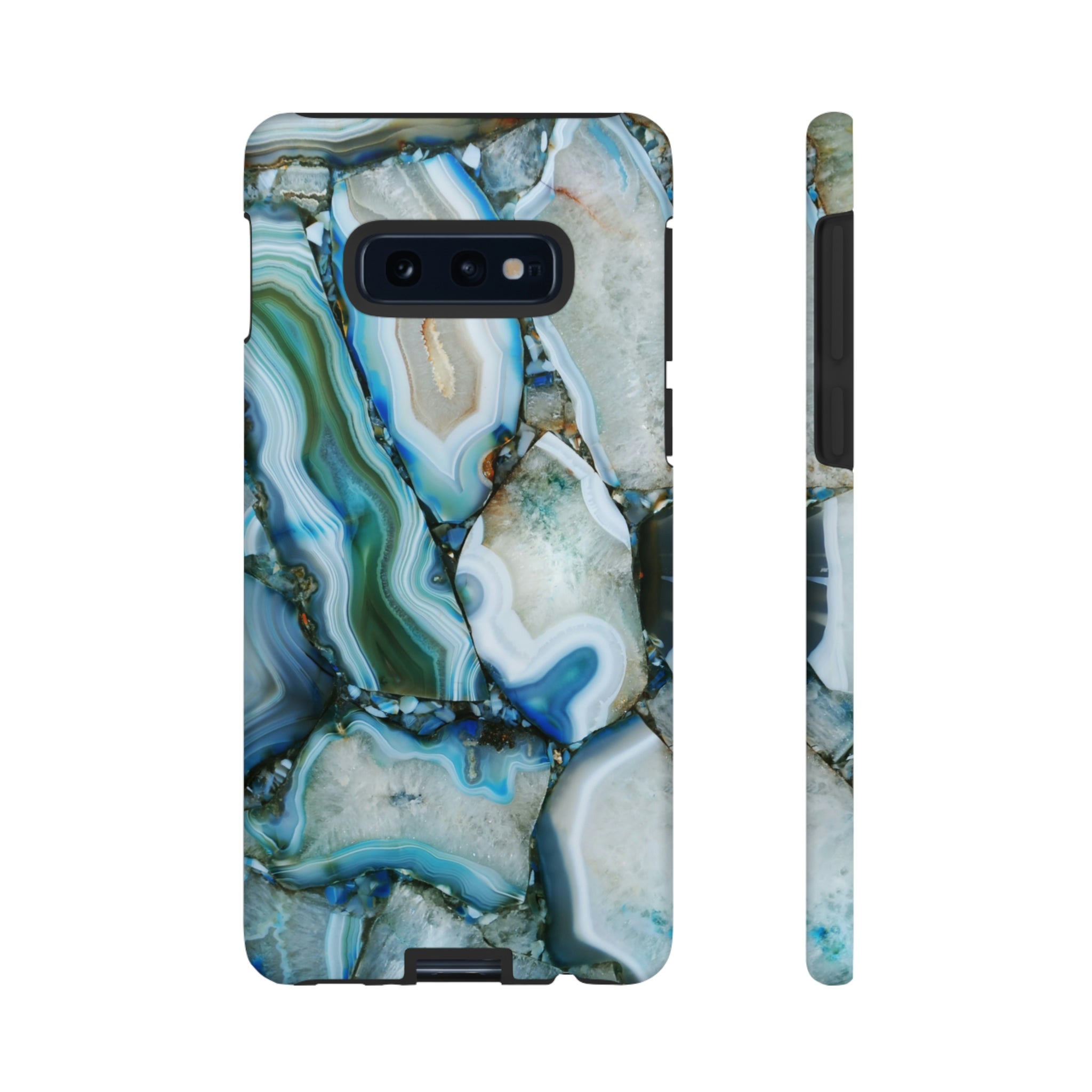 Blue Azure Android Case (Protective) Samsung Galaxy S10E Matte Phone Case