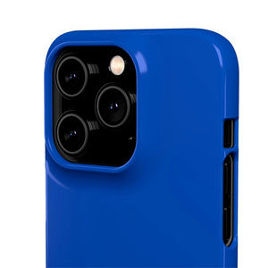 Cobalt Blue iPhone Case (Slim) Phone Case