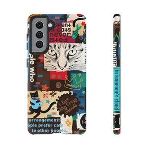 Cat Collage Android Case (Protective) Samsung Galaxy S21 Matte Phone Case