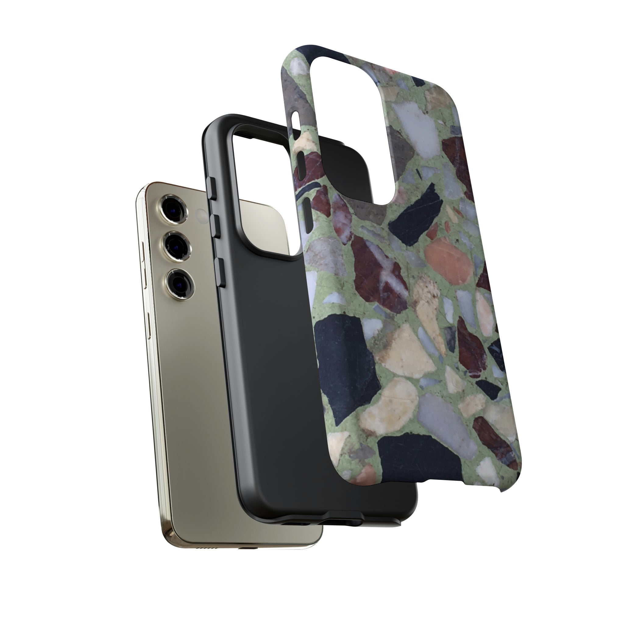 Terrazzo in Green Android Case (Protective) Phone Case