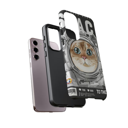 Space Cute Cat Android Case (Protective) Phone Case