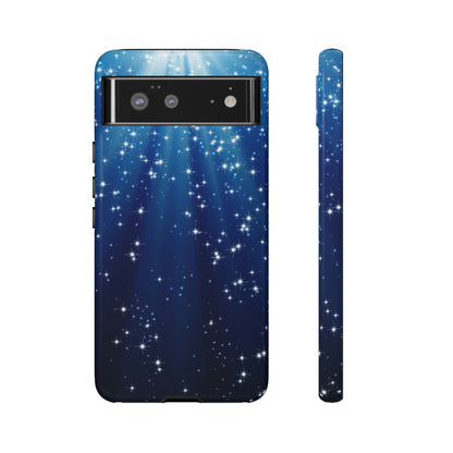 Stars Blue Sky Android Case (Protective) Google Pixel 6 Glossy Phone Case