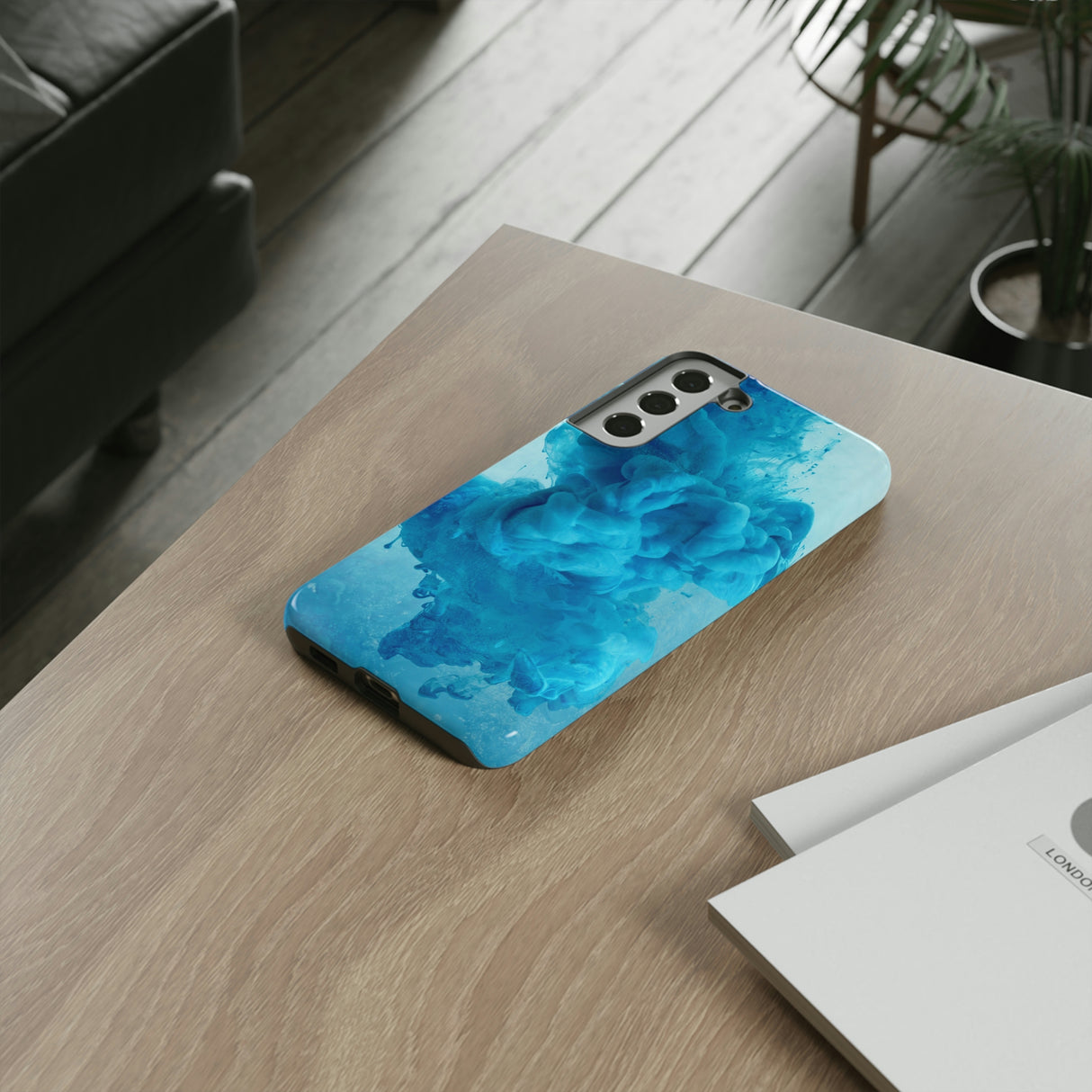 Blue Ink Android Case (Protective) Phone Case